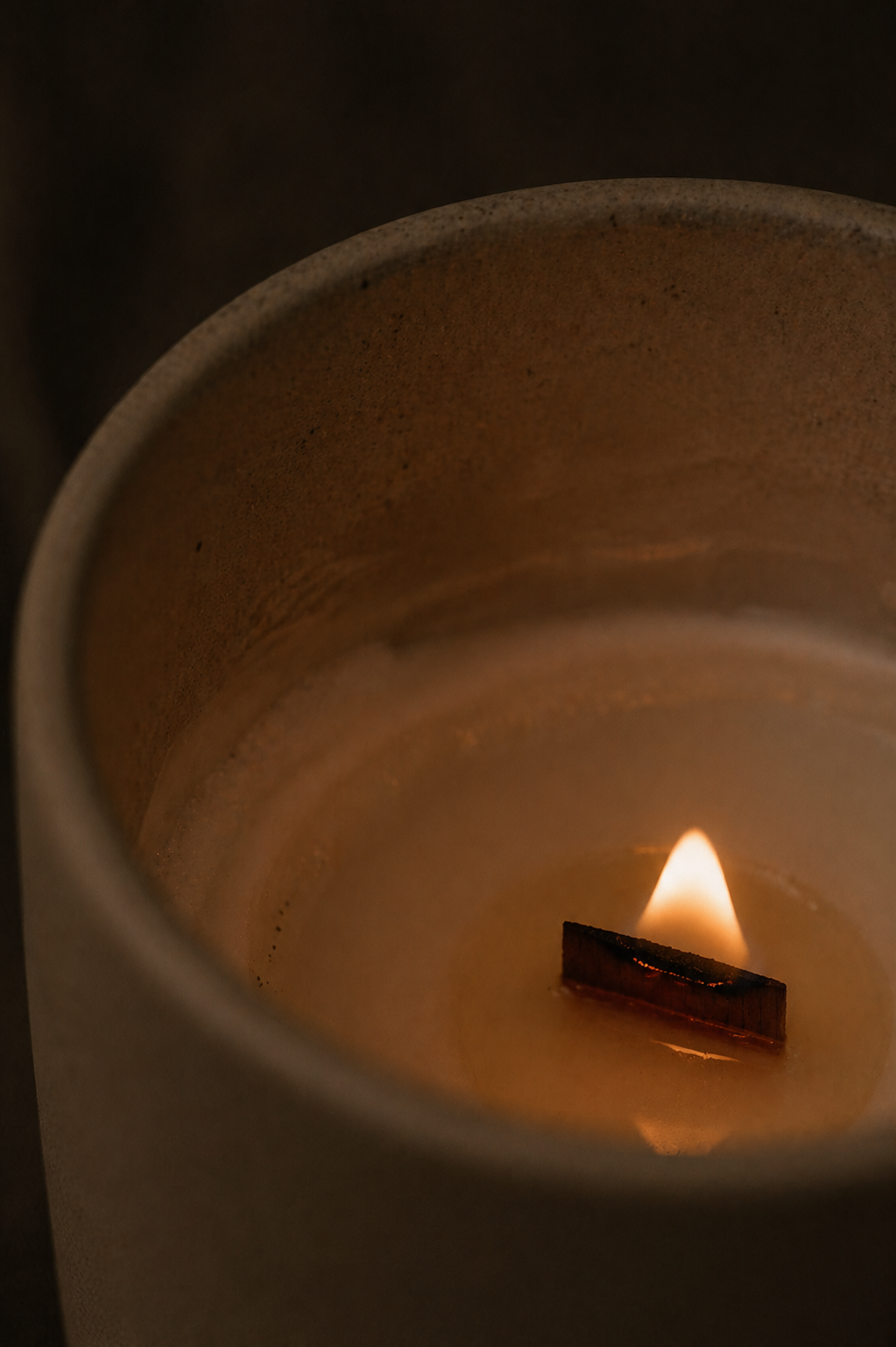 Trim the wick